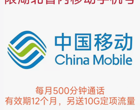 湖北移动手机号充值话费随机送10G-20G...