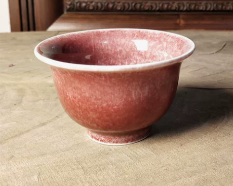 豇豆红主人杯 微瑕，特价出，不退不换 包邮