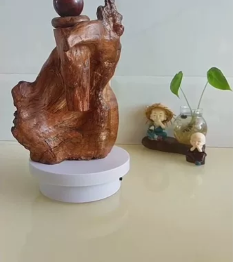 琥珀木小笔筒个人爱好，手工打磨，雕刻，抛光...