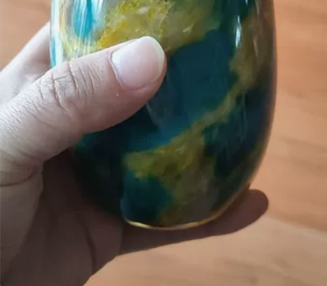 台湾七彩玉，七彩玉笔筒，七彩玉花瓶，七彩玉...