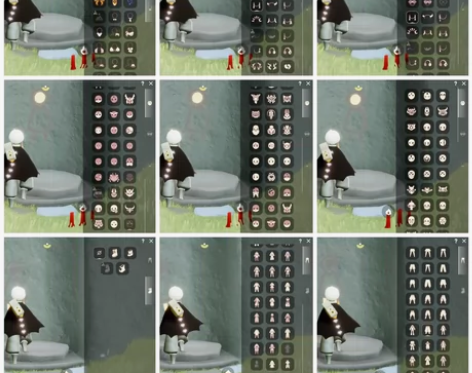 光遇共我的伞耳（大伞耳坠），追光，魔法开始...