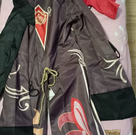 原神胡桃cosplay服装 全套，无袜子和...