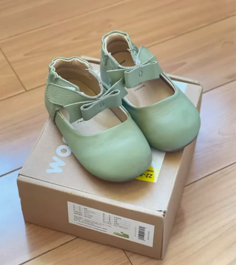 woollykids公主鞋 牛油果绿色。2...