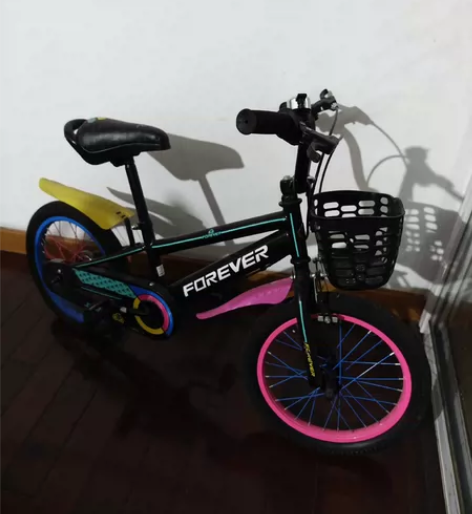 永久儿童自行车子男孩女孩3-7岁16寸宝宝...