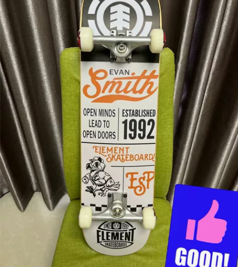 出一块个人自用专业滑板element初学者...