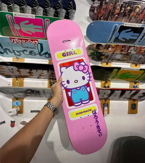 girl凯蒂猫联名美国进口滑板板面 关键词...