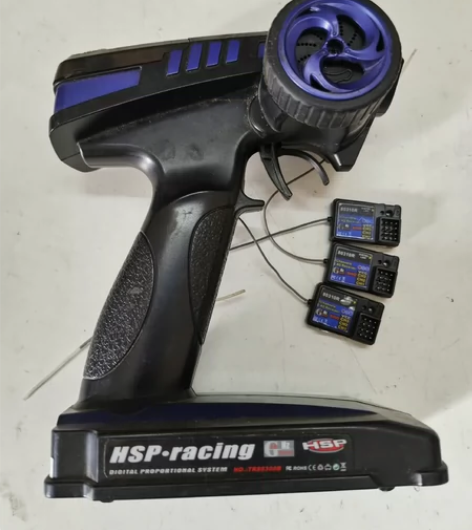 HSP经典2通道枪控遥控器+3个接收机 车...