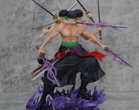 海贼王和之国鬼岛鬼气阿修罗九刀流三头六臂索...