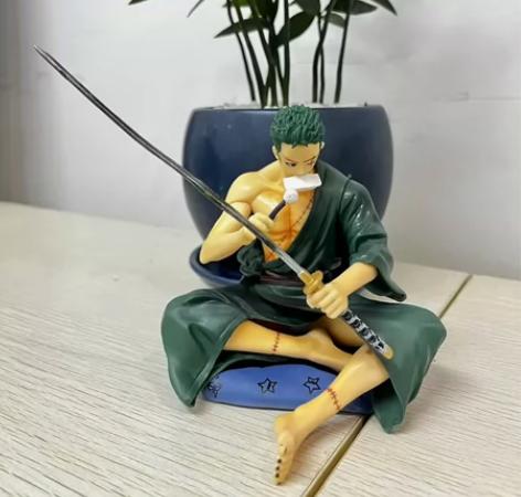 优品海贼王手办坐姿索隆三千世界阿修罗POP...