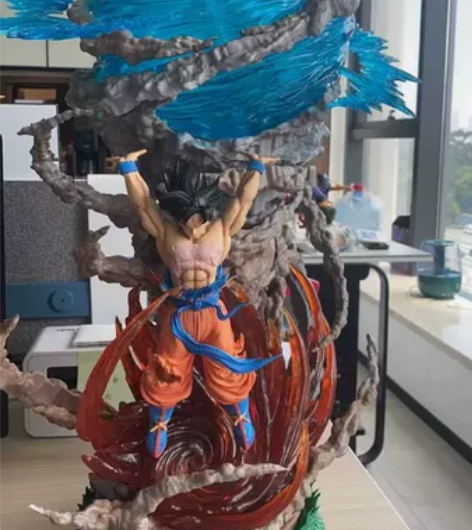 七龙珠孙悟空手办优质版超大元气弹GK模型赛...
