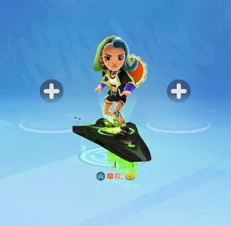 出地铁跑酷成品号 19.99/个全人物滑板...