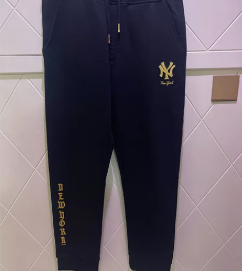 MLB专柜购买男大孩180码休闲运动裤 感...