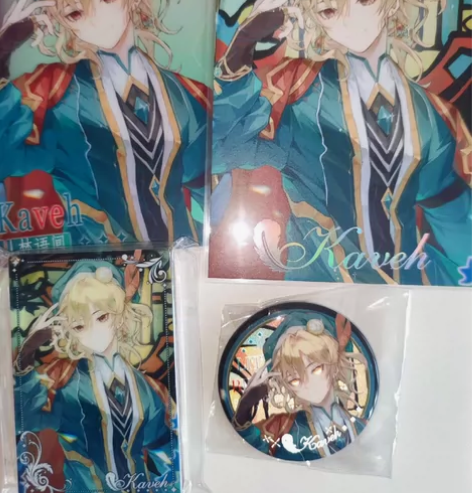 出 林语间非cp谷原神同人谷 亚克力 卡维...