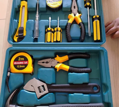 【全新包邮 】家用工具箱13件套11件套1...