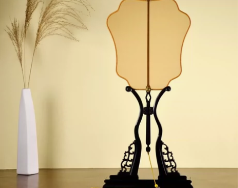 苏湘记定制空白团扇绕丝仿缂丝素金手绘古风凤...