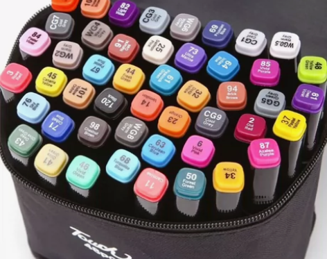 便宜出Touch双头马克笔80 色套装彩色...