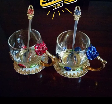 【店铺倒闭】处理一批珐琅创意彩水杯全新包邮...