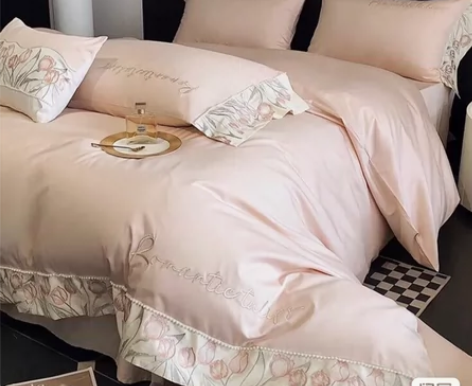 高货捡漏！全新 200支澳棉长绒棉轻奢刺绣...