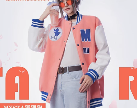 日常漫展c服彩虹社mysta cospla...