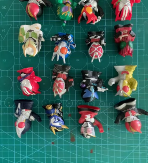 假面骑士 空心 玩偶 指偶 二手 ...