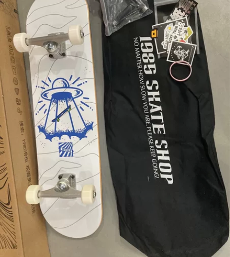 急出专业滑板初学者女生青少年儿童双翘初学者...