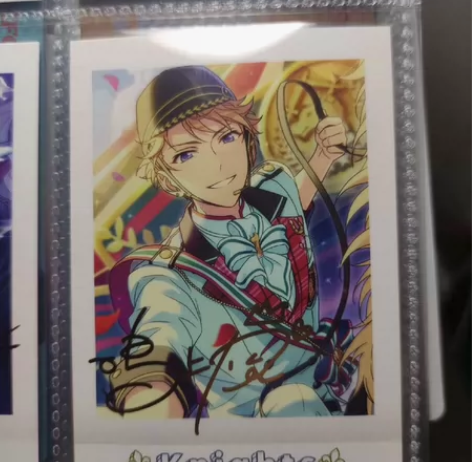 退坑出偶像梦幻祭拍立得，一共1个鸣上岚拍立...