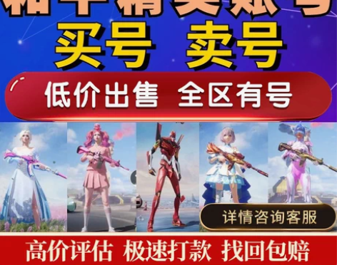 和平永久精英账号帐号出成品皮肤号售吃鸡高