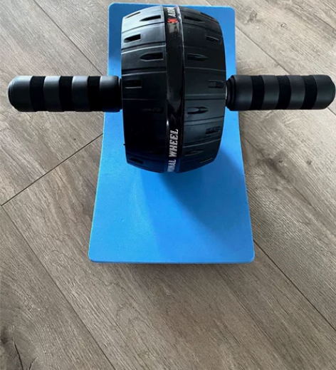 【送跪垫】健腹轮腹肌家用静音锻炼滚轮减肚子...