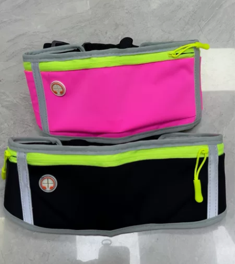 全新2个装高弹力跑步运动隐形手机腰包男士多...