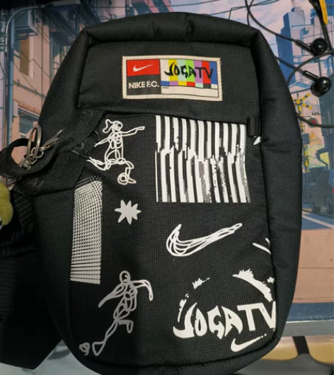 耐克Nike F.C运动休闲单肩包斜挎包足...