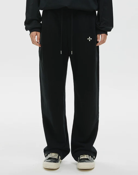 ?CLIMAX VISION脚口纽扣十字刺...