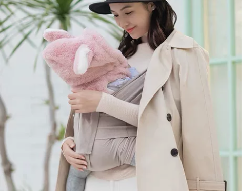 韩国百利美婴儿背带前抱式抱娃神器新生育儿背...