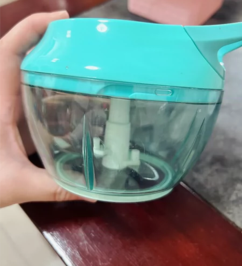 ?日式厨房多功能手动绞肉机，小旋风蒜泥器绞...