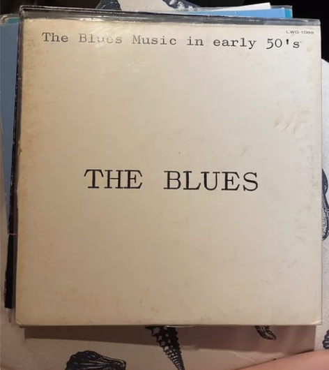 The Blues 日版黑胶唱片，由于黑胶...
