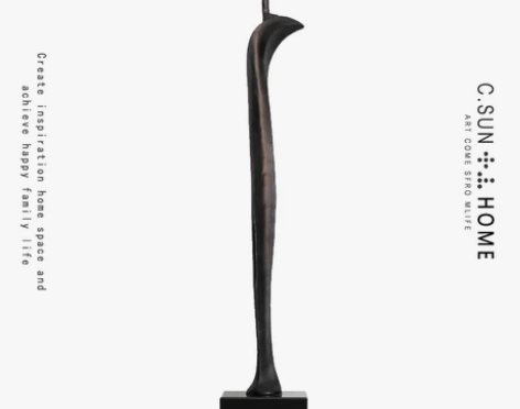 北欧摆件摆件雕塑抽象迎宾人摆设样板房售楼处...