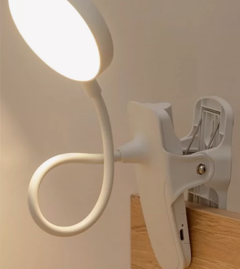 【清理库存包邮】夹子灯LED充电台灯400...