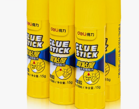 得力无甲醇胶棒固体胶水固体胶棒强力高粘度固...
