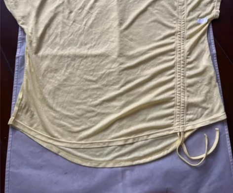 LuLu同款S码运动T恤女短袖宽松显瘦健身...