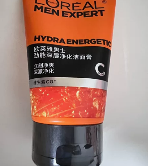欧莱雅男士洗面奶劲能深层净化洁面膏100m...