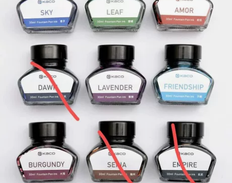 KACO 奥地利原装进口钢笔彩色非碳素染料...