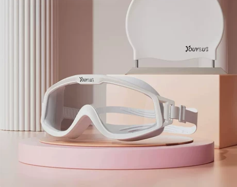 泳镜防水防雾高清专业近视男女士大框游泳眼镜...