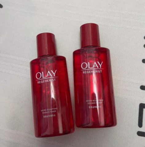 olay塑颜金纯精华水小样50ml,两个,...