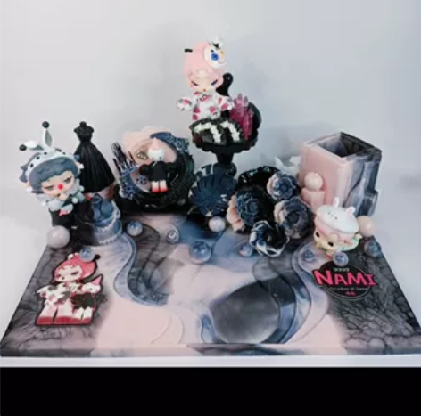 瑕疵处理！手工滴胶笔筒摆台末日乐园发芽盲盒...