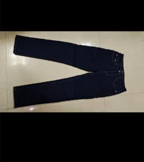 二尺二裤腰，男女同款牛仔羽绒裤，全新只是吊...