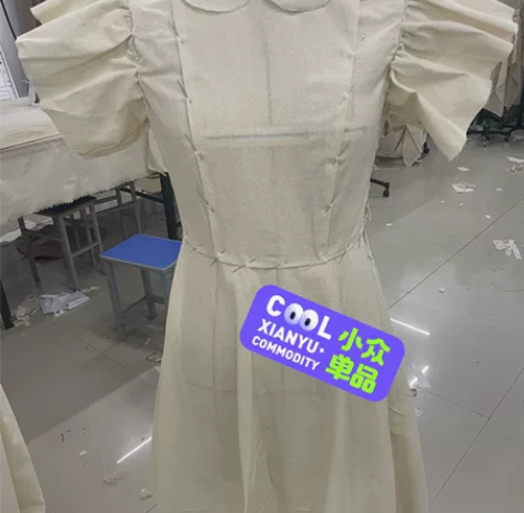 立裁白坯布裙子立体裁剪白坯布礼服裙服装创意...