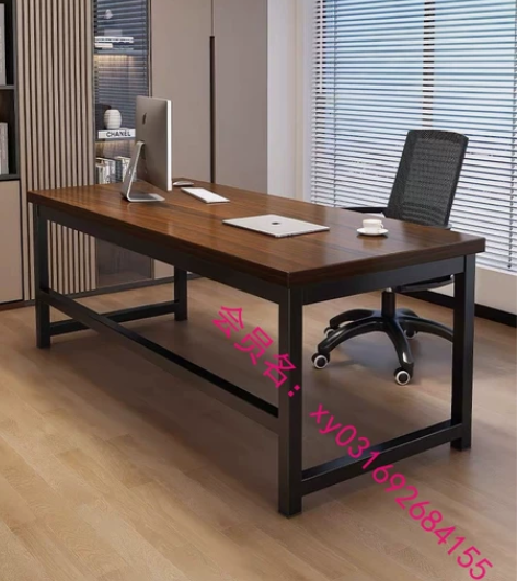 【办公桌老板桌】办公室大班台简约现代台式电...