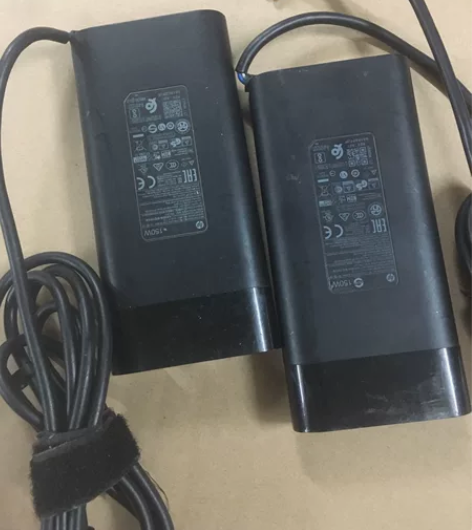 二手惠普暗影精灵150w小蓝口电源适配器原...