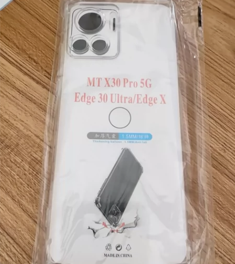 摩托罗拉 x30pro透明手机壳，四角加厚...