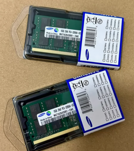 全新三星16G DDR4 3200笔记本内...