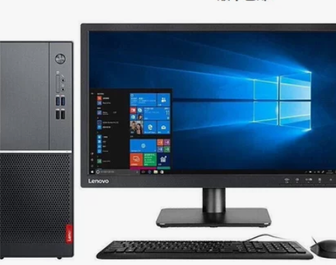 联想全新台式机办公税控收银可带并口PCI槽...